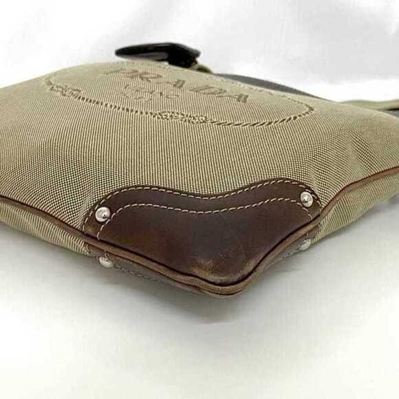 PRADA Brown Leather Shoulder Bag - Picture 6 of 11